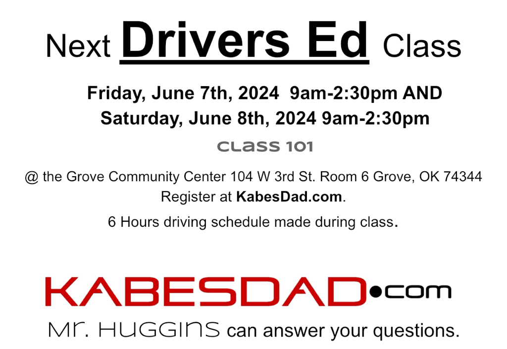 Next drivers Ed class
